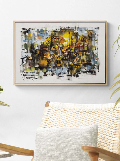 Zamanın Tozu Yağlı Boya Tablosu