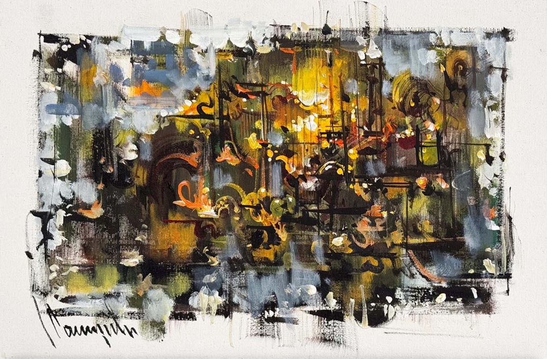 Zamanın Tozu Yağlı Boya Tablosu