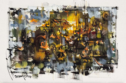 Zamanın Tozu Yağlı Boya Tablosu