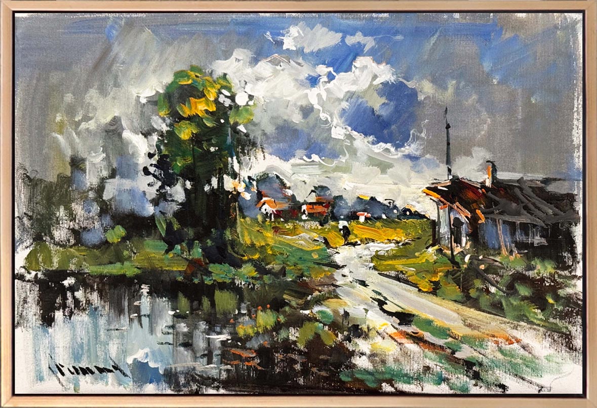 Huzura Açılan Yol Yağlı Boya Tablosu