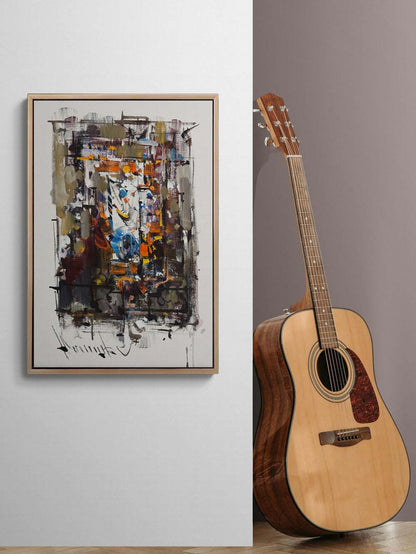 Sonsuzluğun Devinimi Yağlı Boya Tablosu