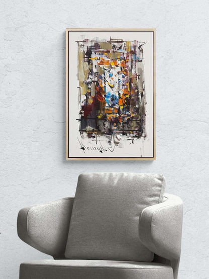 Sonsuzluğun Devinimi Yağlı Boya Tablosu