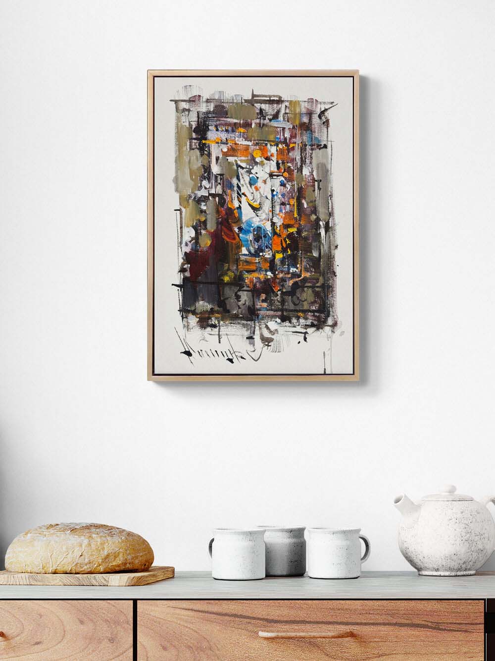 Sonsuzluğun Devinimi Yağlı Boya Tablosu