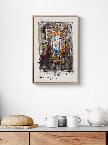 Sonsuzluğun Devinimi Yağlı Boya Tablosu