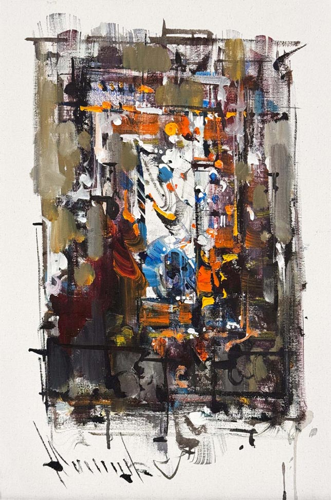 Sonsuzluğun Devinimi Yağlı Boya Tablosu