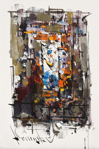 Sonsuzluğun Devinimi Yağlı Boya Tablosu