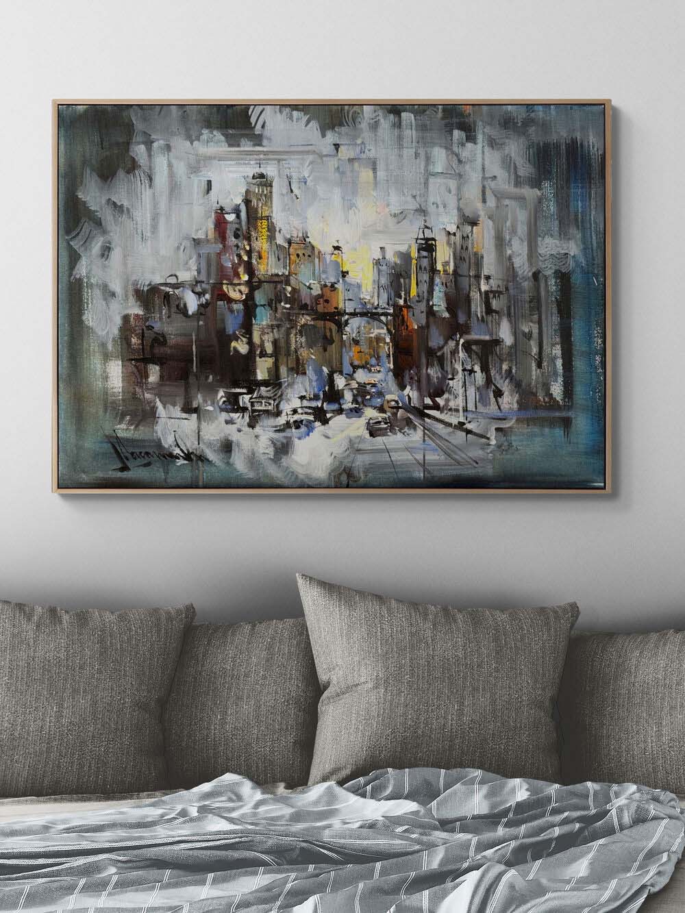 Görünmez Bağlar Yağlı Boya Tablosu