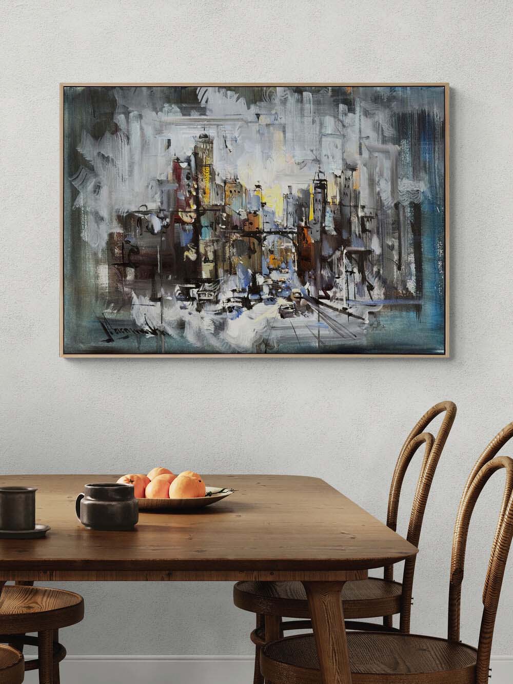 Görünmez Bağlar Yağlı Boya Tablosu