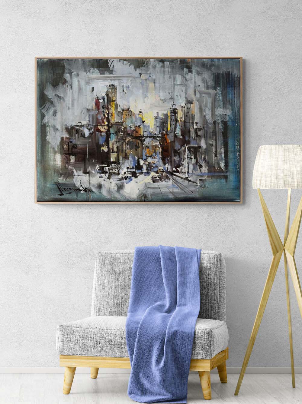 Görünmez Bağlar Yağlı Boya Tablosu