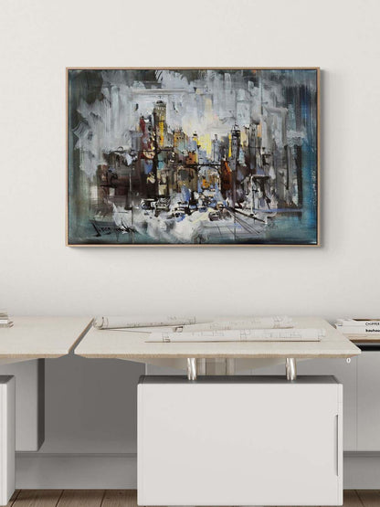 Görünmez Bağlar Yağlı Boya Tablosu