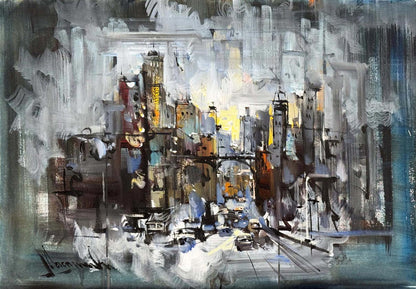 Görünmez Bağlar Yağlı Boya Tablosu