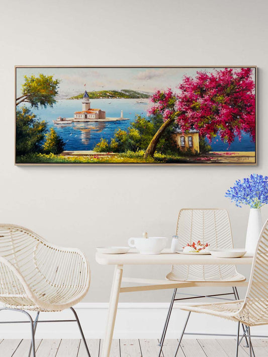 Erguvanlı Üsküdar Yağlı Boya Tablosu