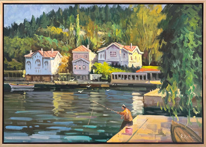 Boğaz’ın Fısıltısı Yağlı Boya Tablosu