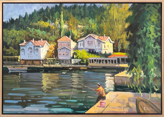 Boğaz’ın Fısıltısı Yağlı Boya Tablosu