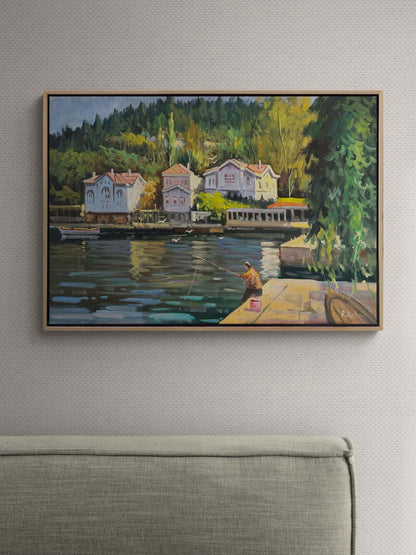 Boğaz’ın Fısıltısı Yağlı Boya Tablosu