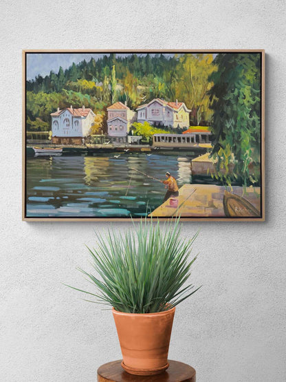 Boğaz’ın Fısıltısı Yağlı Boya Tablosu