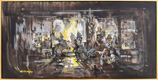 Yalnız Direniş Yağlı Boya Tablosu