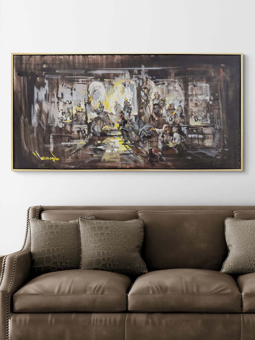 Yalnız Direniş Yağlı Boya Tablosu