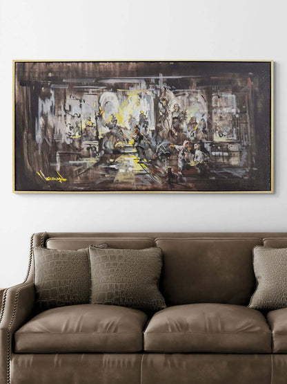 Yalnız Direniş Yağlı Boya Tablosu