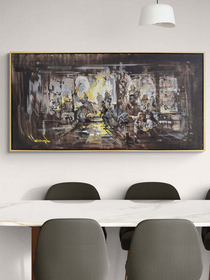 Yalnız Direniş Yağlı Boya Tablosu