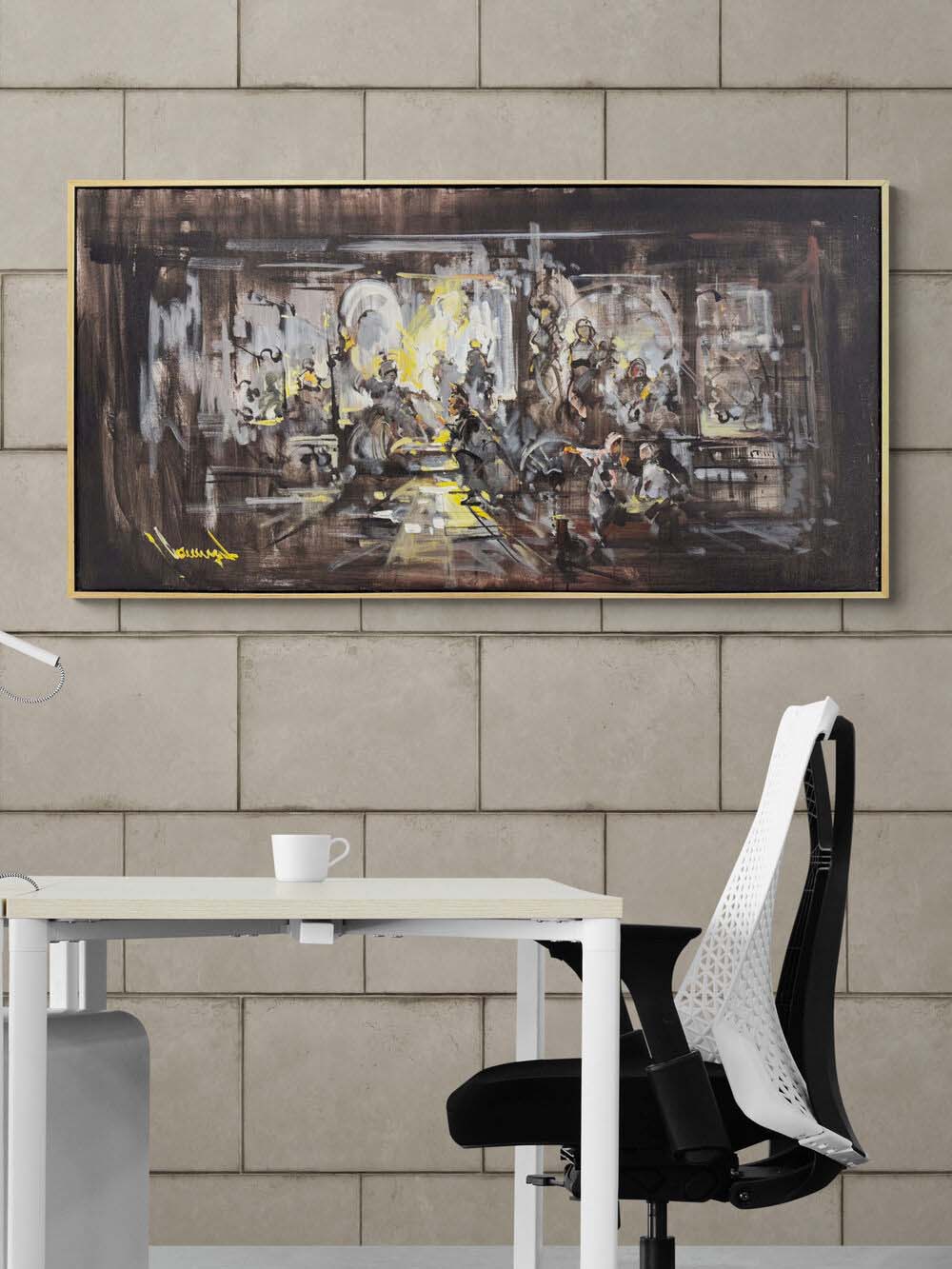 Yalnız Direniş Yağlı Boya Tablosu