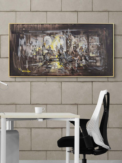 Yalnız Direniş Yağlı Boya Tablosu