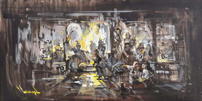 Yalnız Direniş Yağlı Boya Tablosu