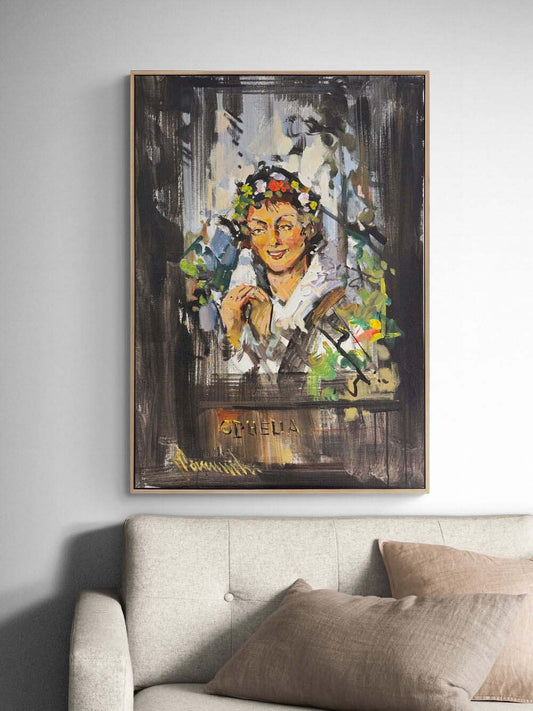 Ophelia Yağlı Boya Tablosu