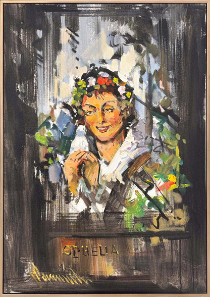 Ophelia Yağlı Boya Tablosu