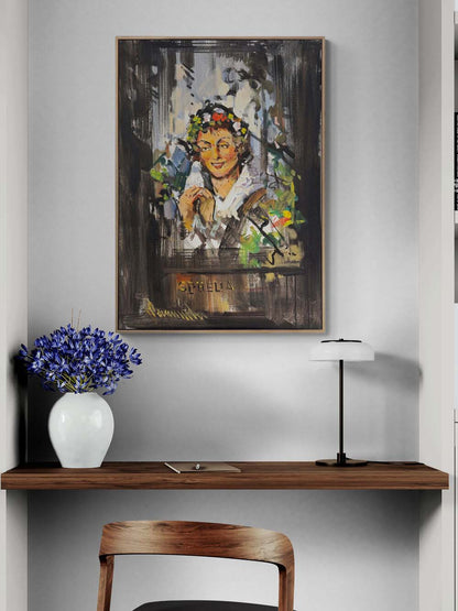 Ophelia Yağlı Boya Tablosu