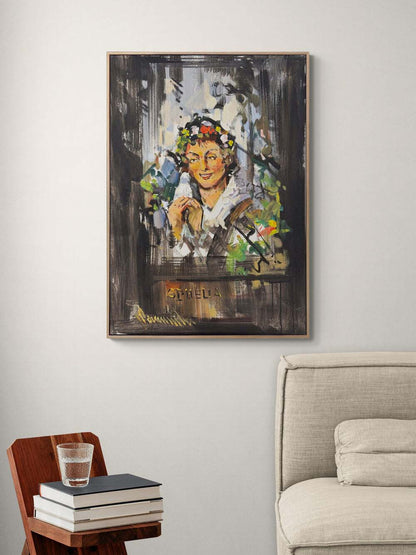 Ophelia Yağlı Boya Tablosu