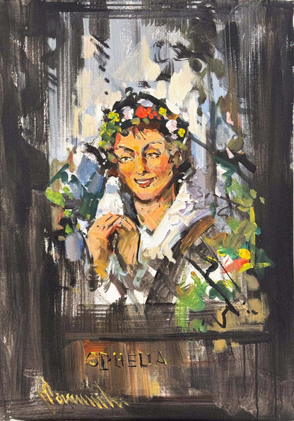 Ophelia Yağlı Boya Tablosu