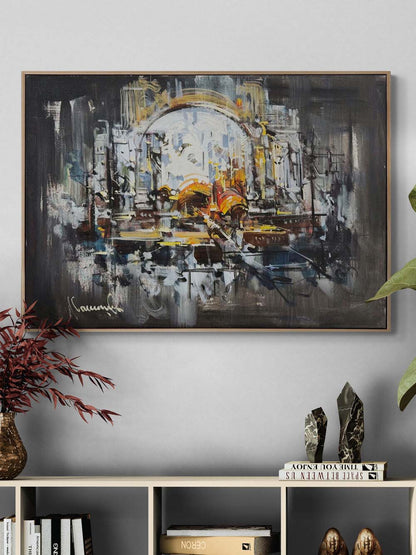 Kaosun Düzeni Yağlı Boya Tablosu