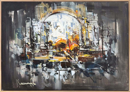 Kaosun Düzeni Yağlı Boya Tablosu