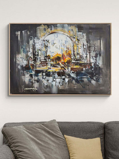 Kaosun Düzeni Yağlı Boya Tablosu