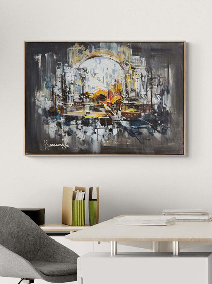 Kaosun Düzeni Yağlı Boya Tablosu