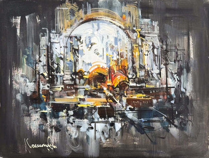 Kaosun Düzeni Yağlı Boya Tablosu