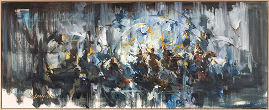 Dizginlenemez Akın Yağlı Boya Tablosu