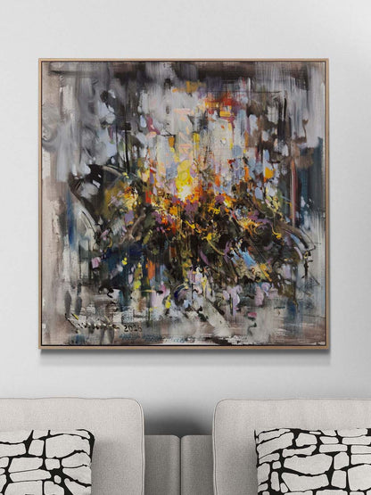 Vahşi Ritim Yağlı Boya Tablosu