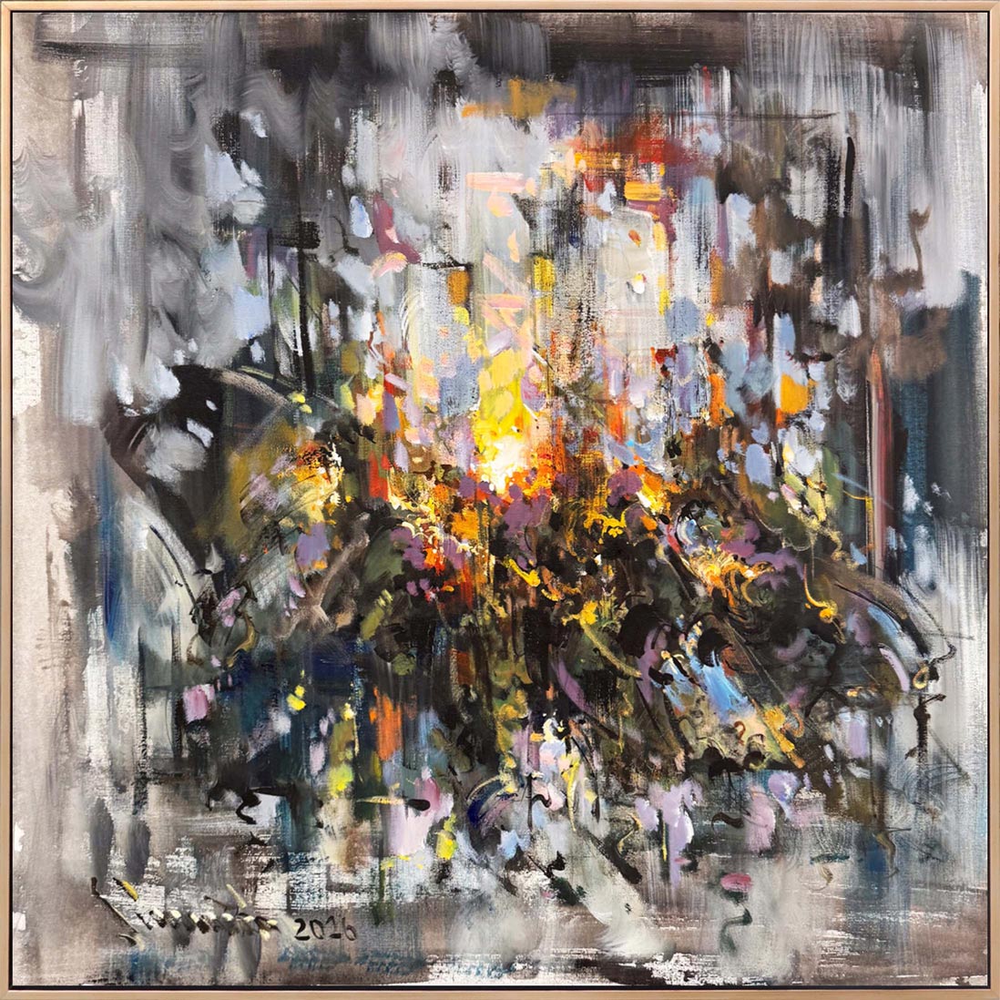 Vahşi Ritim Yağlı Boya Tablosu