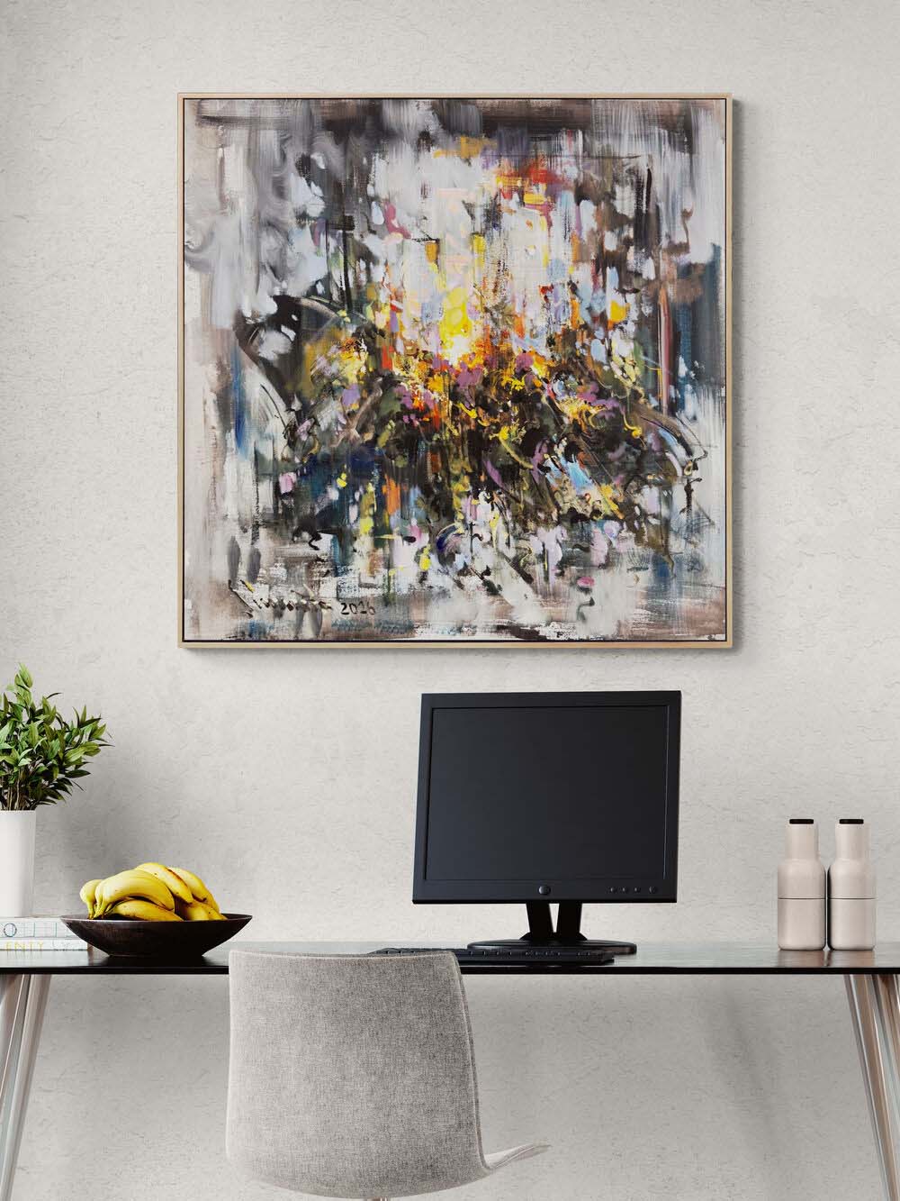 Vahşi Ritim Yağlı Boya Tablosu