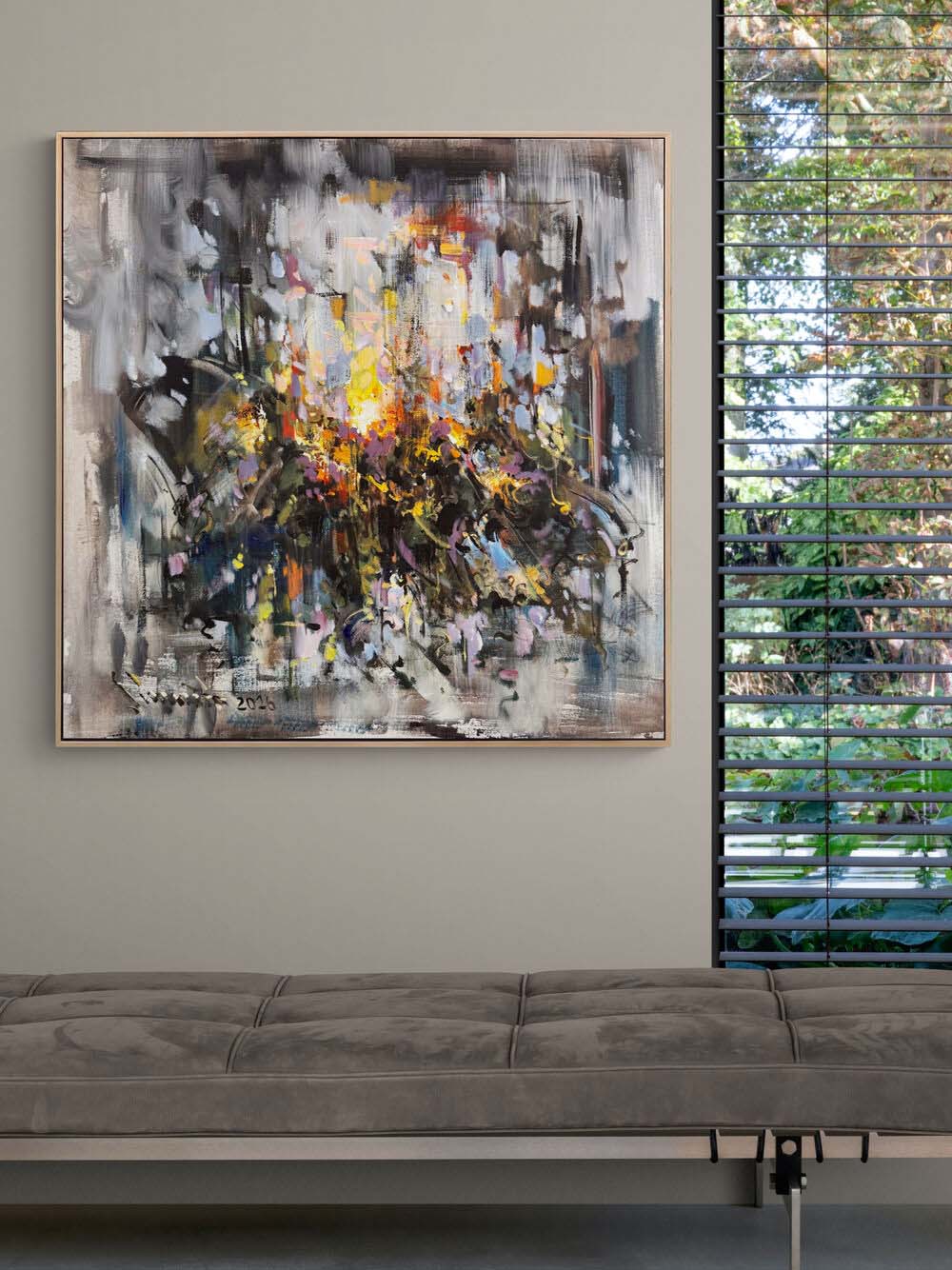 Vahşi Ritim Yağlı Boya Tablosu