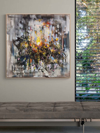 Vahşi Ritim Yağlı Boya Tablosu