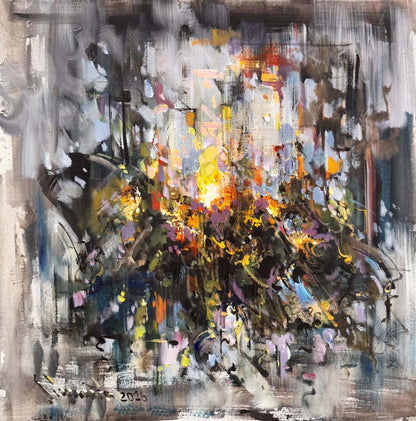 Vahşi Ritim Yağlı Boya Tablosu