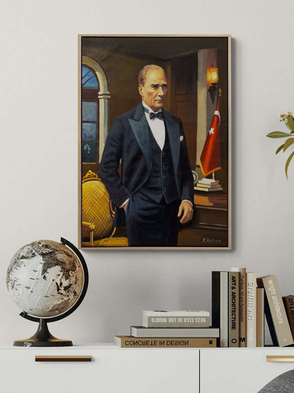 Gazi Mustafa Kemal Yağlı Boya Tablosu