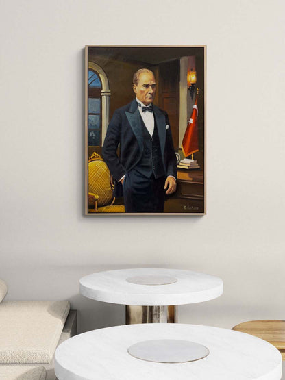 Gazi Mustafa Kemal Yağlı Boya Tablosu