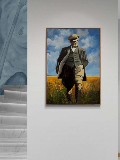 Gazi'nin Kararlılığı Yağlı Boya Tablosu