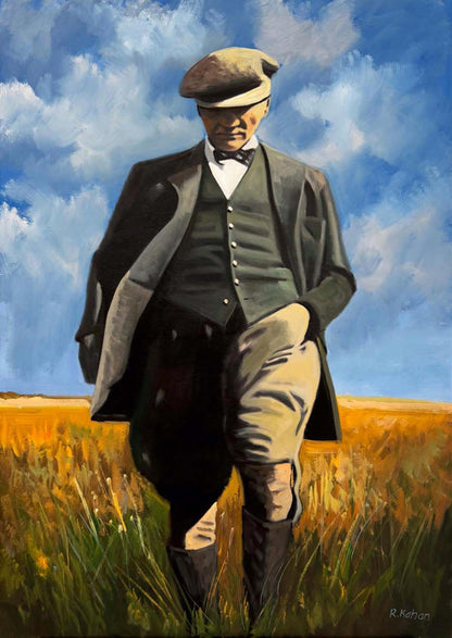 Gazi'nin Kararlılığı Yağlı Boya Tablosu