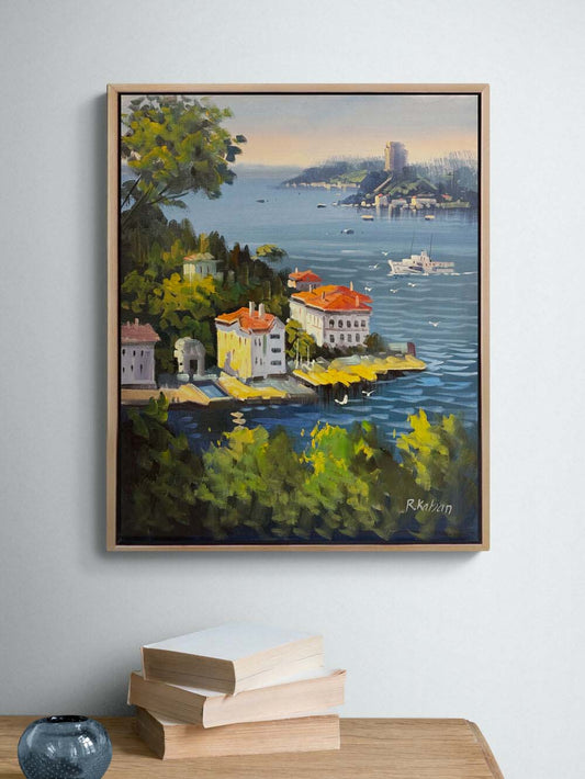 Yalıların Sessizliği Yağlı Boya Tablosu