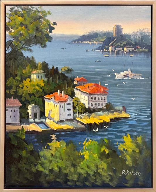 Yalıların Sessizliği Yağlı Boya Tablosu